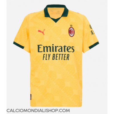 Maglie da calcio AC Milan Pervis Estupinan #2 Terza Maglia 2025-26 Manica Corta Maglie da calcio AC Milan Pervis Estupinan #2 Terza Maglia 2025-26 Manica Corta